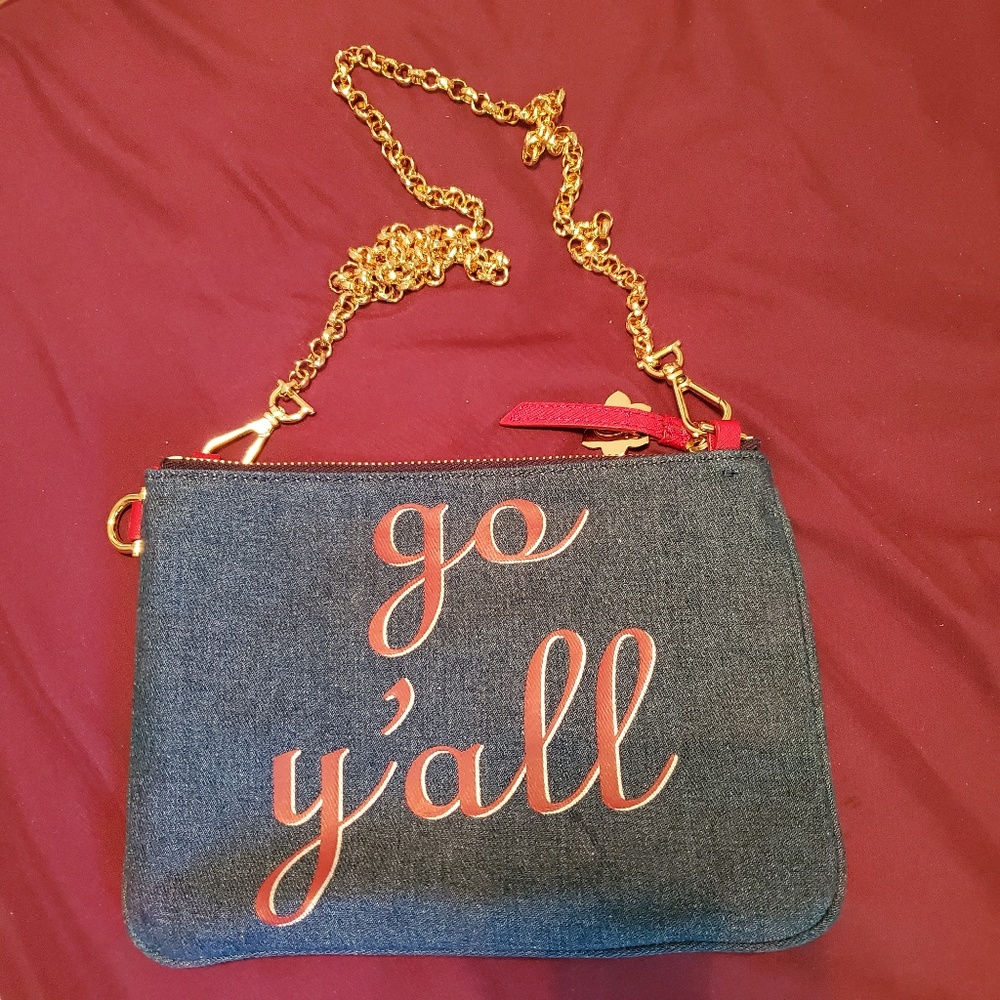 NWOT Draper James Go Y'all Purse